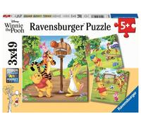 Ravensburger Winnie The Pooh-3 x 49 Piece Jigsaw Puzzles for Kids Age 5 Years Up