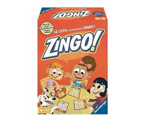 Ravensburger - Zingo - Jeu de rapidité - Loto Moderne - 2 Niveaux de difficulté - Enfant et Parents - 2 à 6 Joueurs à partir de 4 Ans - Mixte - 22352 - Version française