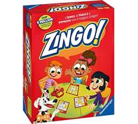 Ravensburger - Zingo, Le Tombola Amusant de Mots et d'images, Jeu pour Enfants 4+ Ans, 2-6 Joueurs, Version Italienne, 76520