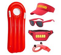 Raveparty Costume Baywatch - Lifeguard - Adulte - Pour cosplay, carnaval, fête (style A)