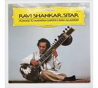 Ravi Shankar - Homage To Mahatma Gandhi And Baba Allauddin LP (Vinyl Album) German Deutsche Grammophon 1981