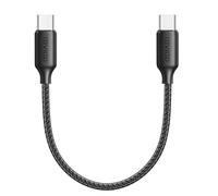 RAVIAD Câble USB C vers USB C 0.3M 100W PD3.0 5A Cable USB C Charge Rapide QC3.0 Chargeur USB Type C pour iPhone 16/15 Plus Pro Max SamsungGalaxy S24 S23 MacBook Pro Pad Pro Tablet Huawei Google Pixel
