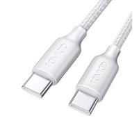 RAVIAD Câble USB C vers USB C [1M] 100W PD3.0 5A Cable USB C Charge Rapide QC3.0 Chargeur USB Type C pour iPhone 16/15 Plus Pro Max SamsungGalaxy S24 S23 MacBook Pro Pad Pro Tablet Huawei Google Pixel