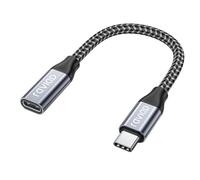 RAVIAD Rallonge USB C 0.5M 100W 10Gbps, Cable USB C 3.2 Gen 2 Male Femelle 4K@60Hz Charge Rapide et Transfert Compatible avec iPhone 15 Plus Pro Max MacBook Pro Air Galaxy S24 Plus Ultra S23 S22