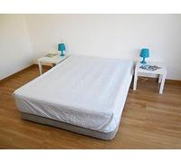 RAVIDAY Drap Housse 160 x 200 cm pour Matelas Gonflable 2 Places