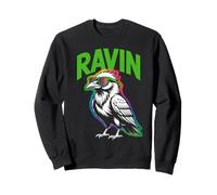 Ravin Raven Bird Lunettes de soleil pour fête Motif animal Sweatshirt