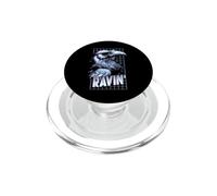 Ravin Raven Rave Party Techno Bird Lunettes de Soleil drôles Raver PopSockets PopGrip pour MagSafe