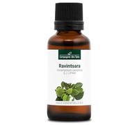 RAVINTSARA BIO - 30mL - Huile Essentielle de Qualité Premium - 100% Pure, Naturelle, Garantie ChromaCert - Chémotypée et Intégrale - La Compagnie des Sens