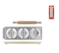 Raviolamp Moule 6 Chiffres D’Affaires Classics En Alluminio. Doté D Un Rouleau