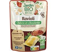 Jardin Bio - Ravioli - Chèvre, ciboulette - Biologique 250g