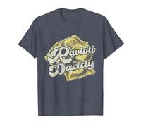 Ravioli Daddy Mignon Amoureux Courrier Raviolis Ravioli T-Shirt, Homme, Bleu Chiné, XXL