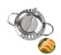 Ravioli Machine, Moule Ravioli, Moule à Boulette Acier Inoxydable, Acier Inoxydable Ravioli Maker, Moule à Dumplings, Emporte Piece Ravioli, Moule à Pierogi(9.65 * 6.22 * 1.97 In)