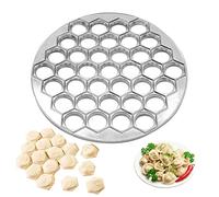Ravioli Maker 37 trous en aluminium ALLIAGE réutilisable Washable Dumpling Maker Home Cuisine Restaurant Ravioli Dumpling Moule, Moule