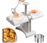 Ravioli Maker Double, Automatique Moulle Ravioli, Kit Moulle à Raviole Presse à Pâte et Moule à Dumplings, Moule à Ravioli A14