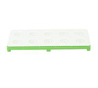 Ravioli Maker Press Square Ravioli Moule Abs Iron Iron Durable Tool de cuisine pour les boulettes maison Pasta Ravioli Faire 25,5 x 11cm 334G (Vert)
