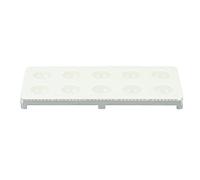 Ravioli Maker Press Square Ravioli Moule Abs Iron Iron Durable Tool de cuisine pour les boulettes maison Pasta Ravioli Faire 25,5 x 11cm 334G (Argent)