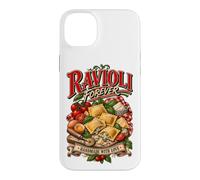 Ravioli pour Toujours, Humour Culinaire Vintage Coque pour iPhone 14 Plus