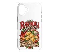 Ravioli pour Toujours, Humour Culinaire Vintage Coque pour iPhone 16 Plus