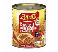 Ravioli Pur Boeuf Francais 800G|Zapetti|(Lot De 4)|Best Deal