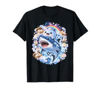 Raviolis au Requin et à la Sauce Squishy Kawaii Boba Dim Sum T-Shirt