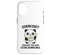 Raviolis Bao frits à la poêle Extra Dumplings Please Potstickers Coque pour iPhone 16