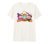 Raviolis d'halloween Kawaii Spooky Cute Bao Buns T-Shirt Haut de Gamme