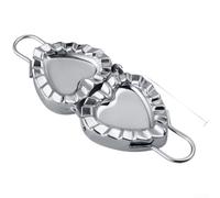 Raviolis en acier inoxydable 304 pour moule pour bricoler des boulettes en forme de cœur et couper des emballages en un seul outil de cuisine multifonctionnel