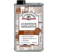 Raviveur Miracle Bois Vernis ou Cirés 500 ml - Rénovateur, Protecteur, Raviveur de Couleur de Meubles en Bois - Élimine les Tâches