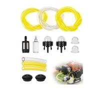 RAVNIX 7 Pièces Kit Durite Essence Débroussailleuse | Tuyau Carburant Éthanol-Résistant Compatible 4 5 6mm pour Remplacement Sécurisé et Prolongation Autonomie Machine