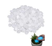 RAVNIX Cailloux Jardin Extérieur Phosphorescents Blancs Lot de 300 - Recharge Solaire pour Allées Sécurisées & Décoration Galets Décoratifs Terrasse
