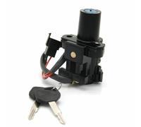 RAVTAKL démarrage Serrure Compatible avec CBR250R R 2013 Interrupteur De Verrouillage D'allumage avec Clé De Remplacement Démarreur D'allumage 35010-KYJ-900