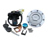 RAVTAKL démarrage Serrure Compatible avec Yamaha pour YZF pour R1 2004-2015 pour YZF pour R6 2006-2015 pour Fjr1300 2003 2004 2005 Ensemble Clés Bouchon Gaz Verrouillage Commutateur D'allumage