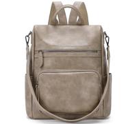 RAVUO Sac A Dos Femme,Sac A Dos Antivol Elegant Sac A Main En Cuir Pu Mode Sac À Dos Dames Convertible Sac À Dos Cartables Trois Façons Pour Voyage
