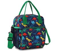 RAVUO Sac Isotherme Repas Garcon,Mignon Lunch Box Enfant Boite A Gouter Sac À Déjeuner Sac À Lunch Bags Box Avec Bandoulière Amovible Pour Pique Nique École Dinosaure