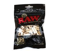 RAW Black XL Lot de 120 filtres à cigarette Slim Size 6 x 22 mm