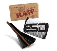 Raw - Chargeur de cône compatible avec les cônes King Size et 98 Special pré-roulés - Accessoire de chargement simple et efficace pour faire des cônes pré-roulés parfaits
