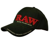 RAW ® Cônes pré-roulées Authentiques avec Filtre (400 Pack) Pur Chanvre Taille Unique Noir