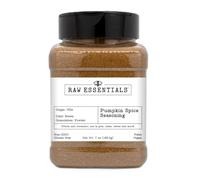 Raw Essentials Épices à la citrouille, mélange chaud et aromatique pour gâteaux, latte et plus encore, sans OGM, sans gluten, paléo, végétalien, bouteille de 200 ml