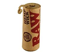 RAW Hemp Wick Lot de 10 mèches en Chanvre et Cire d'abeille 6 m