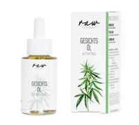 raw Kosmetik Huile de chanvre naturel pour le visage - 30 ml - Huile bio pressée à froid - Idéale pour l'acné, l'eczéma et les boutons - Apaise et régénère - Pour les peaux sensibles - 100