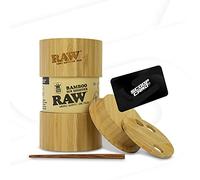 RAW Lot de 6 cônes en bambou pour cônes King Size - Quantité variable - Remplit 1, 2, 3 ou 6 cônes à la fois simultanément. Chargez, secouez et terminez