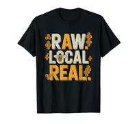 Raw Miel Local Apiculteur Seller Rucher Natural Honey Pure T-Shirt