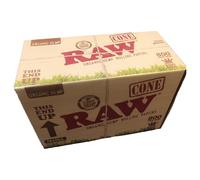 Raw Organic Lot de 800 cônes pré-roulés King Size