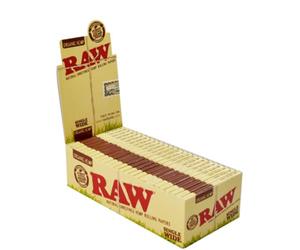 RAW Organic SW Double Window Lot de 25 cahiers de 100 feuilles