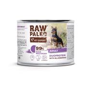 RAW PALEO Duck Boar Adult 200g aliments humides pour chiens à base de canard et de sanglier