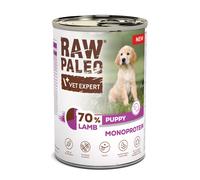 RAW PALEO Monoprotein Lamb Puppy Agneau, pâtée pour chiots 400 g