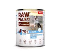 RAW PALEO Monoprotein Light Cod Adult, wet dog food, 800g