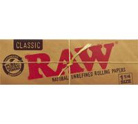 Raw Papiers Courts Non Blanchis Format 1¼