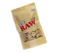 Joints pré-roulés RAW Authentic Pre-Rolled Tips - Lot de 3 sachets de 600 joints - 200 joints par sachet