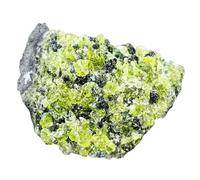 Raw Peridot Crystal Stone Aromatherapy Stones and Rough Gemstone for, Display Decor, Fish Tank Landscaping,3~5cm,100g